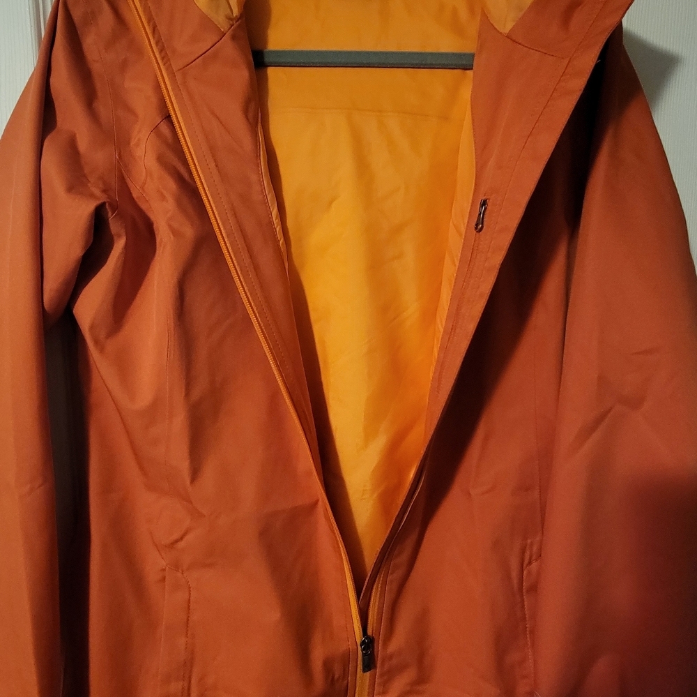 Mens orange columbia jacket size large
